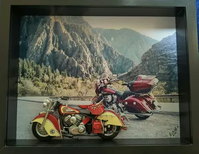 Two Indians - 1947 Indian Chief