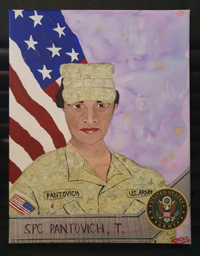 Portrait of Tiahna Pantovich, U.S. Army