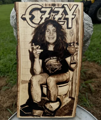 Ozzy Woodburning