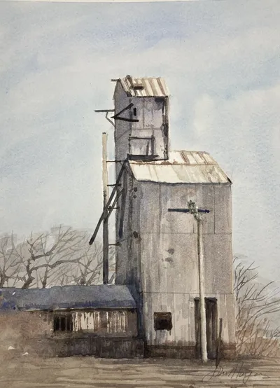 Grain Elevator Guthrie Oklahoma