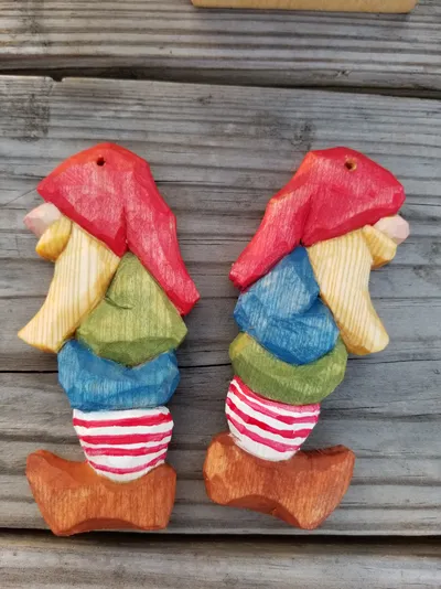 “Tomte” Scandinavian Christmas elf from Harley Refsal design