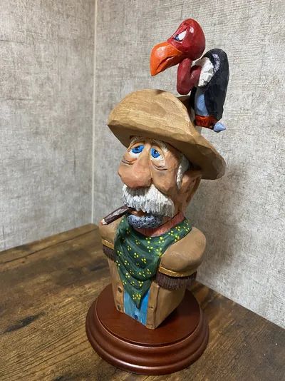 “Old Timer - clocks a tickin” Kevin Lawson original