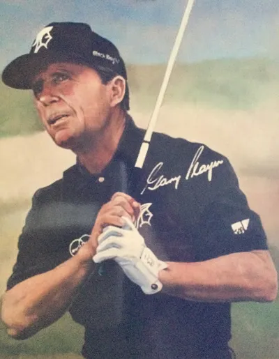 Gary Player  autographed