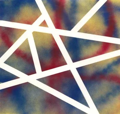 Red, Blue, and Yellow- 20x19