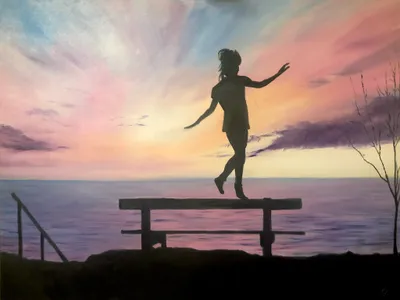 “Balance” - 36”x48” Oil Painting