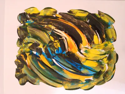 photo of my hand made acrylic art