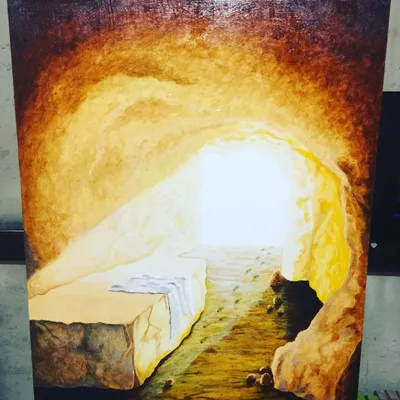 The Third Day (oil on canvas)