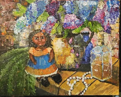 Bouquet in Clear Vase