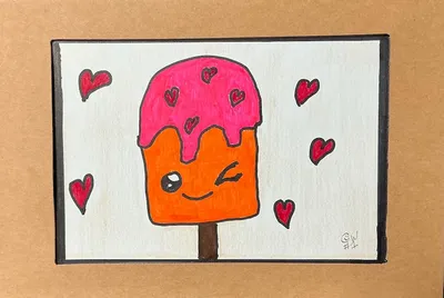 My First Masterpiece LOL- Meet Mr. Passion Pop —Hand Drawn by Dad