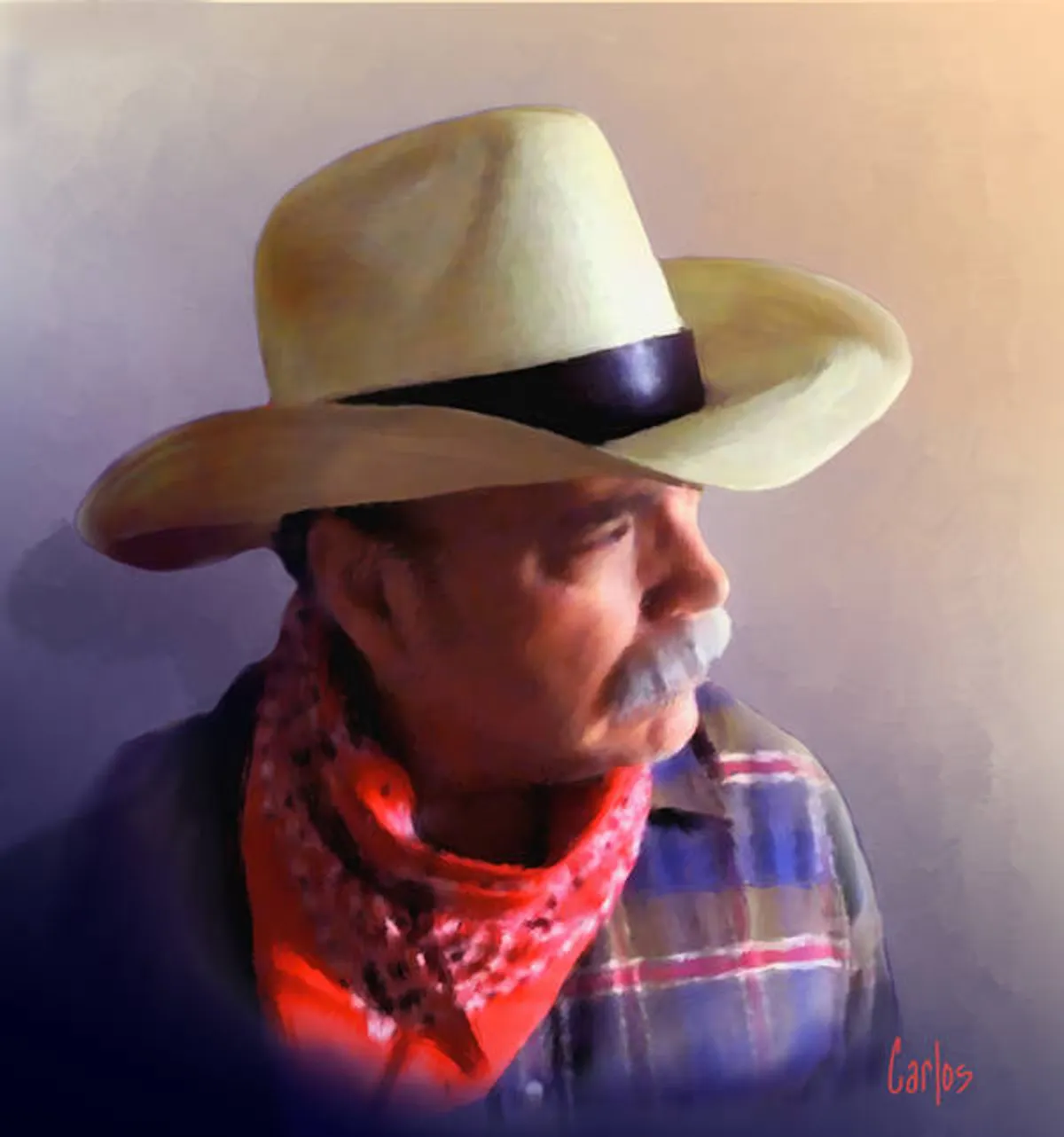 The Rancher (self portrait)