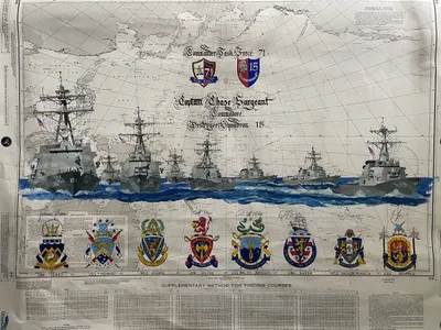 7th Fleet Commodore Retirement Art