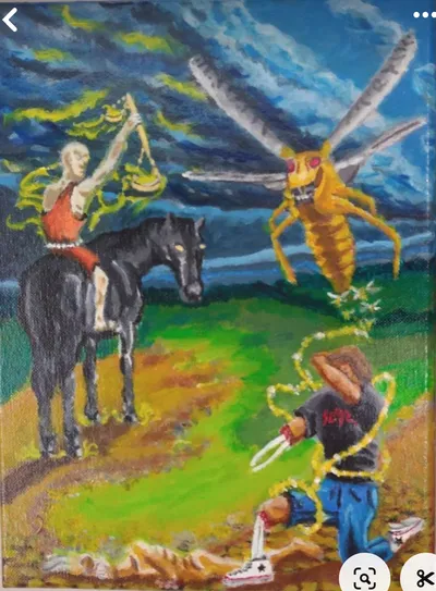 Famine of the four horseman of the apocalypse