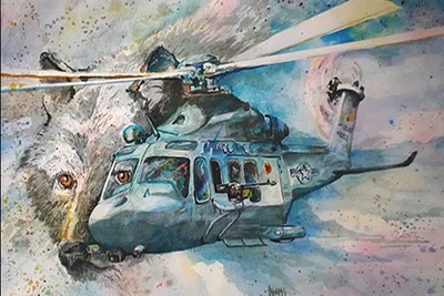 Lethal Skies: The MH-139A Grey Wolf Helicopter over Maxwell AFB