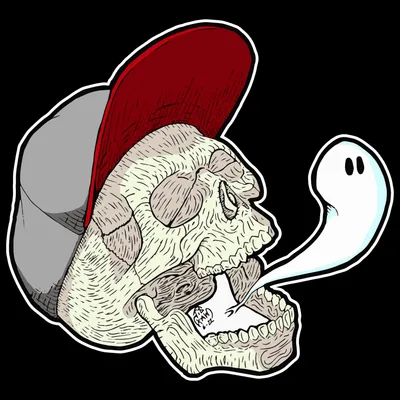 Giving Up The Ghost Merch Design