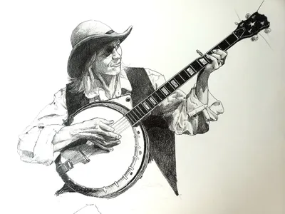 The Irish Banjo Player