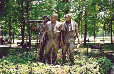 Vietnam Memorial Statue