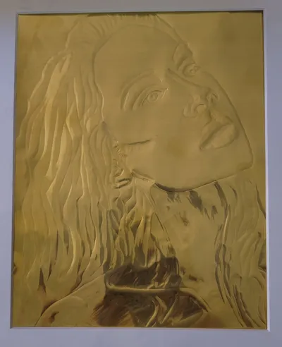 the Model - Embossing Brass Metal